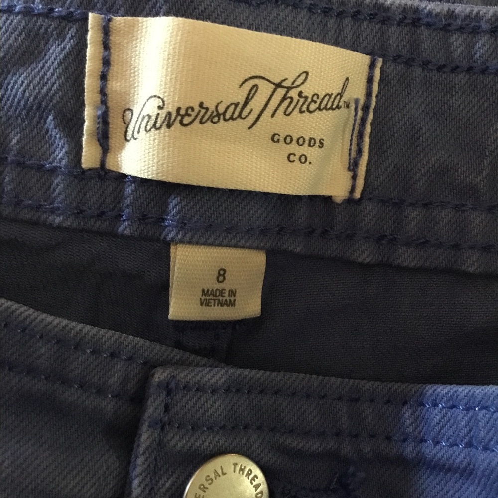 Universal Thread Electric Blue Wide-Leg High-Rise Jeans - Picture 7 of 12